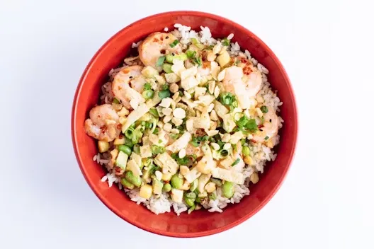 Build Your Own Shrimp Poke Bowl