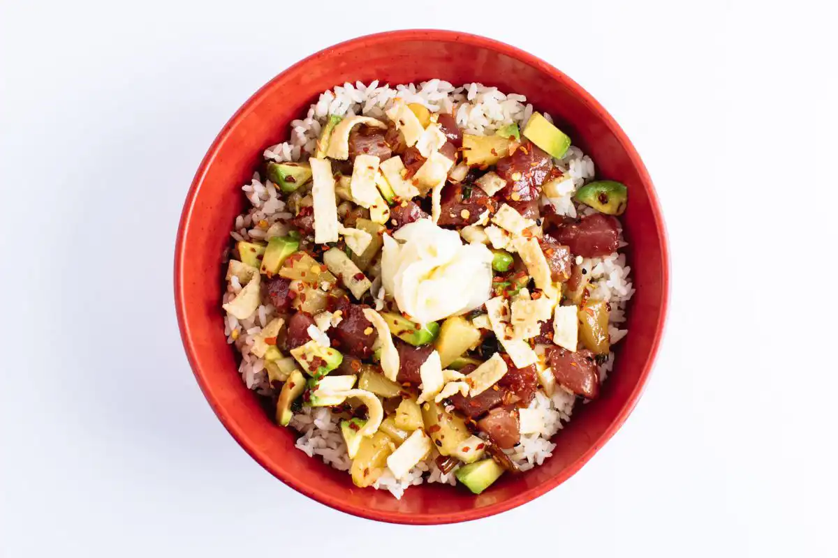 Build Your Own Ahi Tuna Poke Bowl